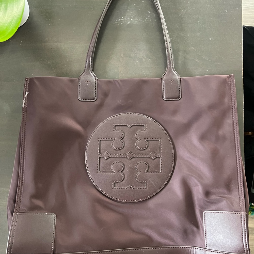 Tory Burch Nylon Ella Logo Tote